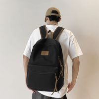 Solid Color Casual Holiday Women's Backpack main image 5