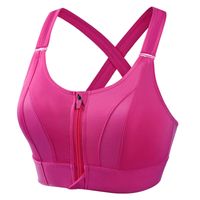 Solid Color Vest Sexy Push Up Gather Breathable Bra main image 2