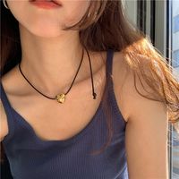 Simple Style Heart Shape Copper Plating Necklace main image 3