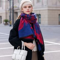 Women's Scarf Winter Popular 2023 New Cashmere-like Students Warm-keeping Scarf Fashionable All-matching Shawl Outer Match Wholesale main image 4