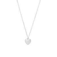 Stainless Steel 18K Gold Plated IG Style Commute Shiny Polishing Plating Heart Shape Pendant Necklace main image 3