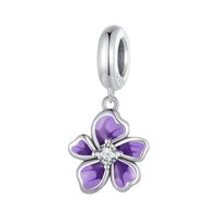 Casual Glam Flower Sterling Silver Inlay Zircon Jewelry Accessories sku image 3