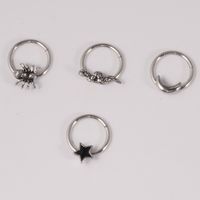 Simple Style Animal Star Stainless Steel Nose Ring In Bulk main image 3