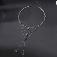 Simple Style Heart Shape Alloy Women's Necklace main image 5