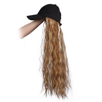 Women's Retro Casual Weekend Chemical Fiber High Temperature Wire Long Curly Hair Wigs sku image 3