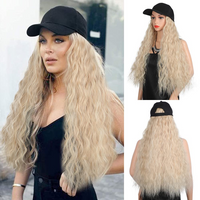Women's Retro Casual Weekend Chemical Fiber High Temperature Wire Long Curly Hair Wigs sku image 6