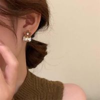 1 Pair 2 Pairs Elegant Flower Artificial Gemstones Alloy Drop Earrings main image 7