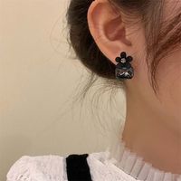 1 Pair 2 Pairs Elegant Flower Artificial Gemstones Alloy Drop Earrings main image 6