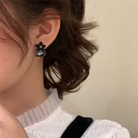 1 Pair 2 Pairs Elegant Flower Artificial Gemstones Alloy Drop Earrings main image 8