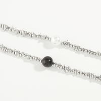 Wholesale Jewelry Elegant Modern Style Simple Style Ball Imitation Pearl Alloy Iron Pendant Necklace main image 3