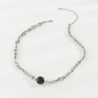 Wholesale Jewelry Elegant Modern Style Simple Style Ball Imitation Pearl Alloy Iron Pendant Necklace main image 5