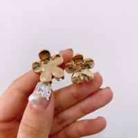 Simple Style Butterfly Alloy Patchwork Hair Claws sku image 1