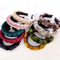 Elegant Simple Style Solid Color Cloth Hair Band main image 4
