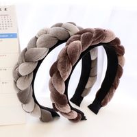 Elegant Simple Style Solid Color Cloth Hair Band main image 2