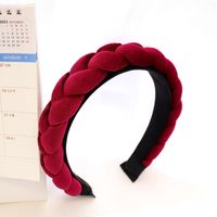 Elegant Simple Style Solid Color Cloth Hair Band sku image 9