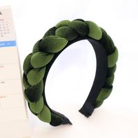 Elegant Simple Style Solid Color Cloth Hair Band sku image 5