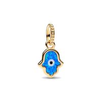 Ig Style Cross Devil's Eye Heart Shape Copper Plating Inlay Zircon Jewelry Accessories sku image 10