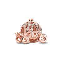 Ig Style Funny Pumpkin Heart Shape Skull Copper Plating Inlay Zircon Halloween Jewelry Accessories sku image 15