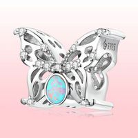 Casual Streetwear Heart Shape Flower Butterfly Sterling Silver Inlay Zircon Jewelry Accessories main image 6