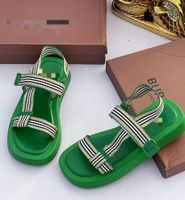 Women's Vacation Color Block Round Toe Beach Sandals main image 4