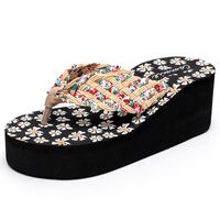 Women's Casual Ditsy Floral Point Toe Flip Flops main image 5