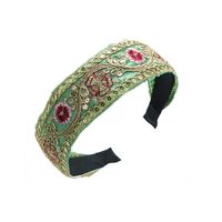 Elegant Luxurious Flower Petal Sequin Cloth Embroidery Flowers Hair Band main image 2