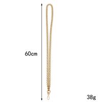 Simple Style Solid Color Arylic Plating Mobile Phone Chain main image 3