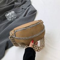 Women's Streetwear Solid Color Pu Leather Waist Bags main image 3