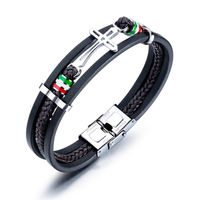 Leather Fashion Bolso Cesta Bracelet  (bracelet)  Fashion Jewelry Nhop3165-bracelet sku image 1