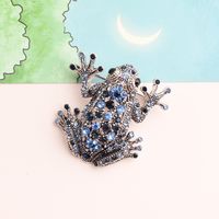 Style Cool Brillant Animal Grenouille Alliage Incruster Strass Unisexe Broches sku image 5