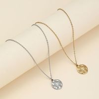 Stainless Steel 18K Gold Plated IG Style Casual Plating Sun Flower Pendant Necklace main image 5