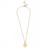 Stainless Steel 18K Gold Plated IG Style Casual Plating Sun Flower Pendant Necklace main image 2