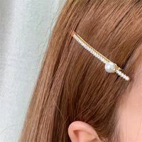 Ig Style Cute Sweet Bow Knot Copper Inlay Zircon Hair Clip main image 4