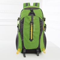 Unisex Polyester Solid Color Fashion Zipper Functional Backpack sku image 4