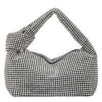 Women's Large All Seasons Alloy Solid Color Streetwear Square Zipper Shoulder Bag main image 2