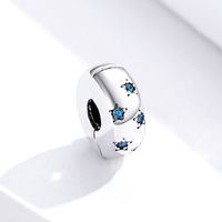 Casual Star Sterling Silver Inlay Zircon Jewelry Accessories main image 3