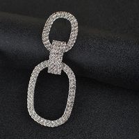 Wholesale Jewelry Casual Streetwear Geometric Rhinestone Drop Earrings main image 3