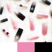 Casual Star Gradient Color Abs Wear Manicure 1 Set main image 4