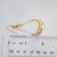Simple Style Streetwear Star Moon Alloy Wholesale Earrings Necklace main image 5
