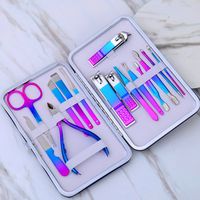 Fairy Style Gradient Color Stainless Steel Nail Tools 1 Set main image 5