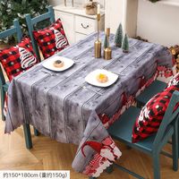 Christmas Cute Elk Cloth Home Party Festival Tablecloth sku image 3