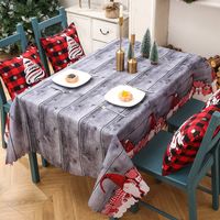 Christmas Cute Elk Cloth Home Party Festival Tablecloth main image 2