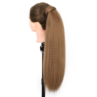 Women's Simple Style Weekend Party Chemical Fiber High Temperature Wire Ponytail Wigs sku image 5
