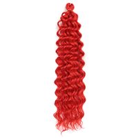 Women's Exaggerated African Style Weekend Street Japanese Silk Long Curly Hair Wigs sku image 1