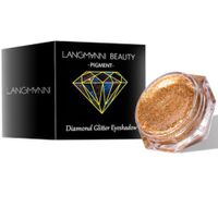 Langmanni 6-color Diamond Pearlescent Liquid Eye Shadow Shining Colorful Liquid Eye Shadow Eyeshadow Cream main image 3