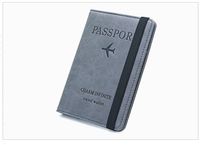 Women's Letter Solid Color Airplane Pu Leather Open Wallets main image 2