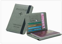 Women's Letter Solid Color Airplane Pu Leather Open Wallets main image 4