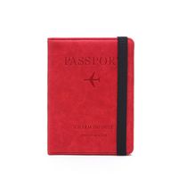 Women's Letter Solid Color Airplane Pu Leather Open Wallets sku image 1