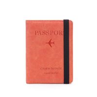 Women's Letter Solid Color Airplane Pu Leather Open Wallets sku image 5