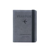 Women's Letter Solid Color Airplane Pu Leather Open Wallets sku image 7
